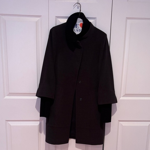 Cinzia Rocca Icons Black Trench Coat - Picture 1 of 5